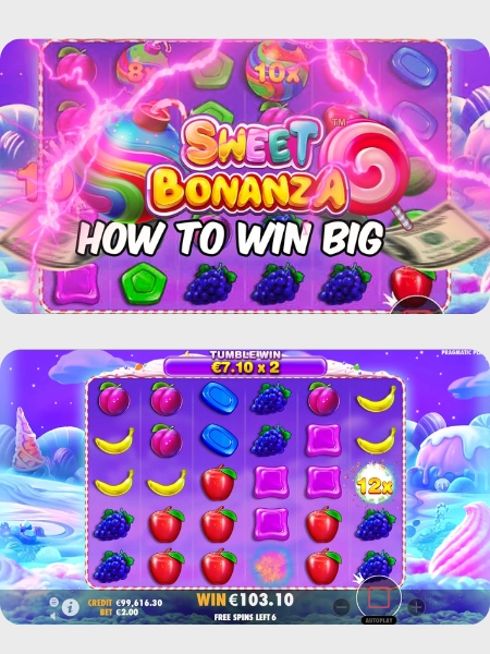 słodki slot bonanza